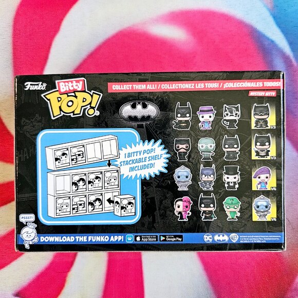 Funko Bitty Pop! DC Comics Batman Two-Face and Friends Vinyl Figure Set - Picture 2 of 2